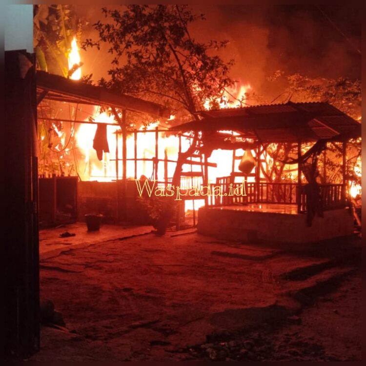 Pabrik Tahu di Teluk Mengkudu Nyaris Ludes Terbakar, Kerugian Ditaksir Rp50 Juta