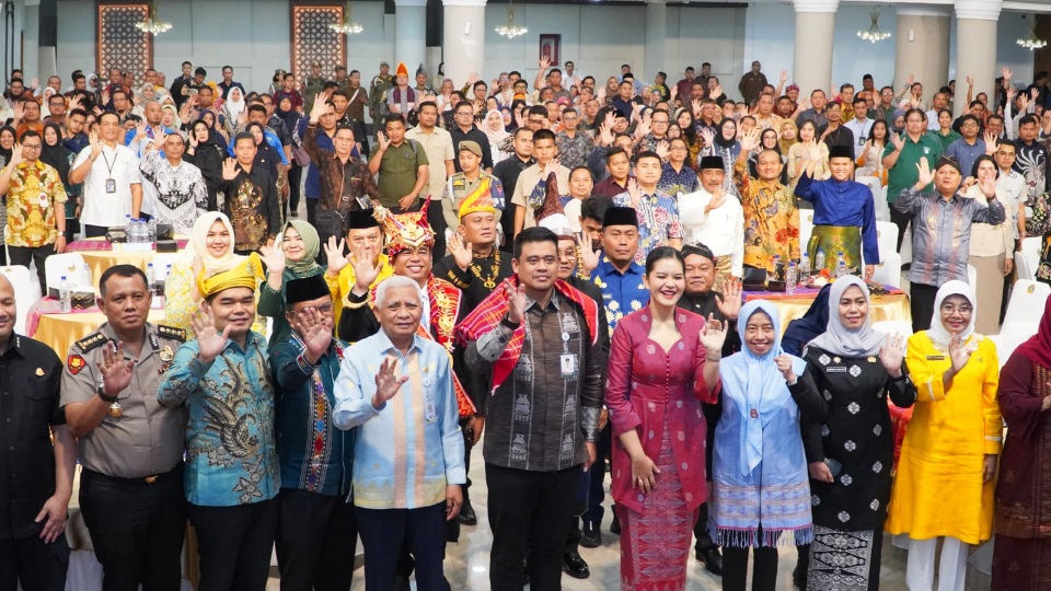 Wabup Langkat Hadiri Konsultasi Publik RKPD Sumut 2027