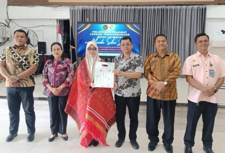 Lapas Kelas IIA Binjai Lepas Pegawai Purna Tugas