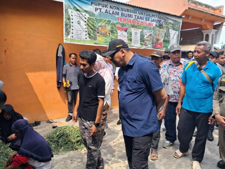 Bupati Deliserdang Beli Bawang Merah Petani Sebanyak 1 Ton