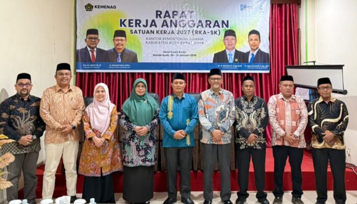 RKA–SK 2027, Kemenag Abdya Pertajam Arah Perencanaan Anggaran