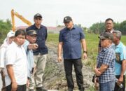 Tinjau Normalisasi Saluran Irigasi Sidodadi Ramunia, Bupati: Saya Minta Gabah Petani Jangan Dijual Keluar Daerah