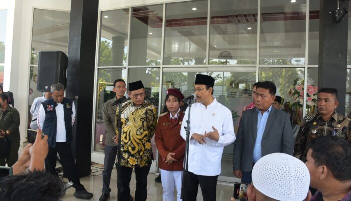 Mensos Apresiasi Sekolah Rakyat Menengah Pertama Negeri 1 Deliserdang