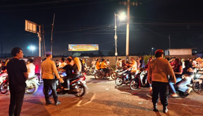 Malam Tahun Baru Aman Dan Kondusif, Kapolres Pelabuhan Belawan Ucapkan Terima Kasih Kepada Warga