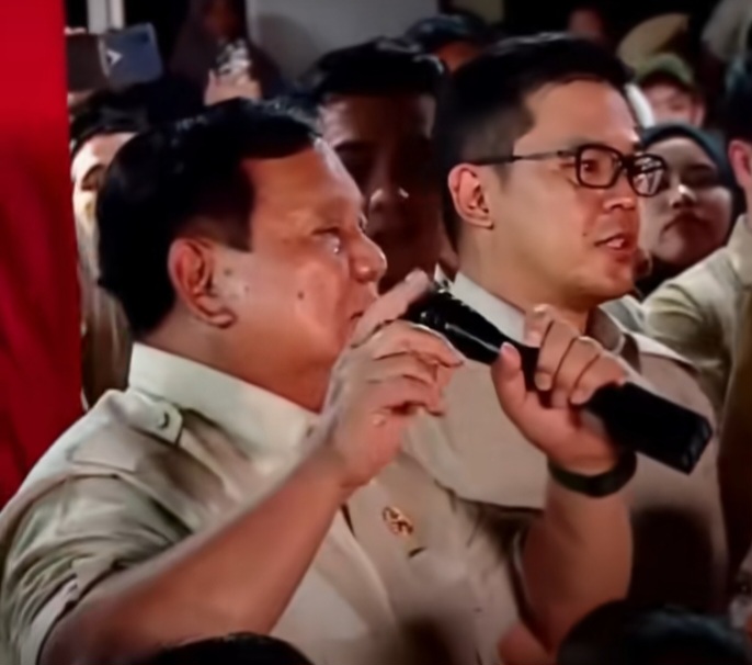 Batal Ke Aceh Karena Cuaca, Prabowo Bermalam Tahun Baru Di Posko Pengungsi Tapanuli Selatan