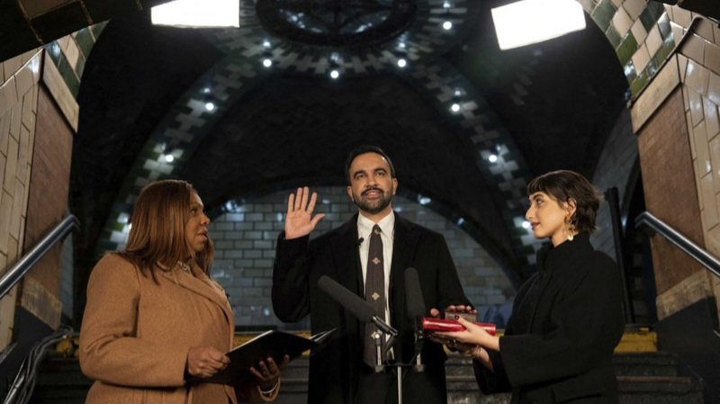 Mamdani Wali Kota New York Pertama Yang Disumpah Pakai Al Quran