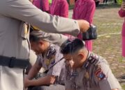 Empat Perwira Dan 18 Bintara Polres Pakpak Bharat Naik Pangkat