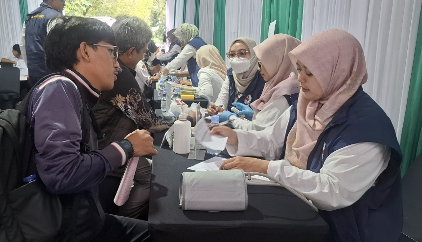 DWP Kemenag Gelar Donor Darah untuk Penyintas Bencana, Target 300 Kantong