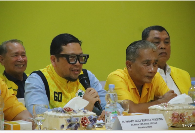Golkar Sumut Gelar Rapat Pleno Bahas Jadwal Musda