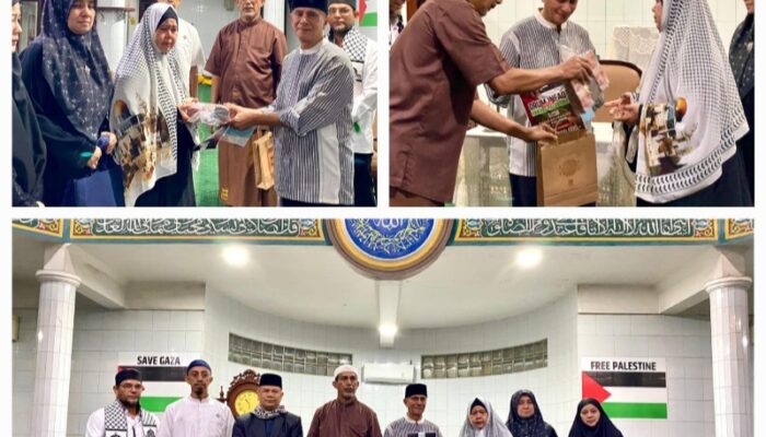 BKM Masjid Al Falaah Serahkan Donasi Rp 100 Juta Untuk Palestina