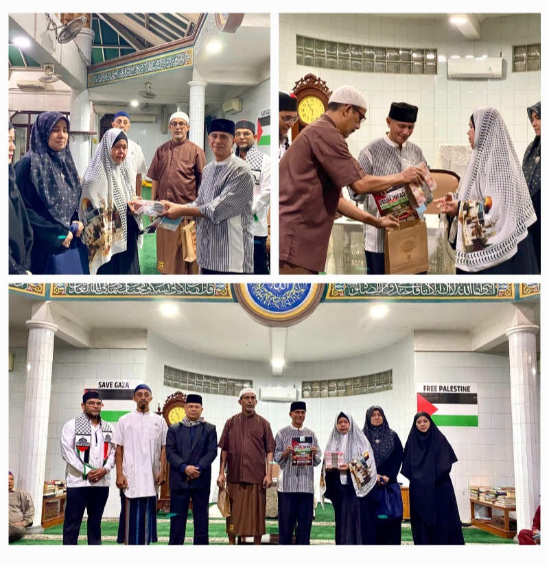 BKM Masjid Al Falaah Serahkan Donasi Rp 100 Juta Untuk Palestina