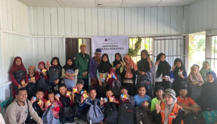ASPI Salurkan Bantuan Kemanusiaan Untuk Korban Bencana Di Aceh Dan Sumut