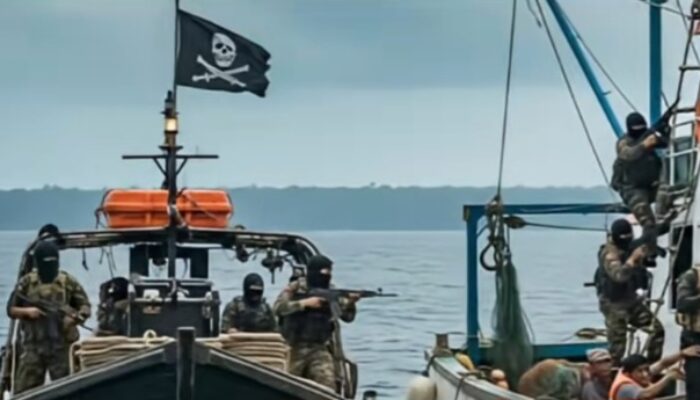 Bajak Laut yang Menculik 4 WNI di Perairan Gabon Diburu