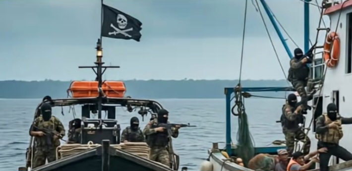 Bajak Laut yang Menculik 4 WNI di Perairan Gabon Diburu