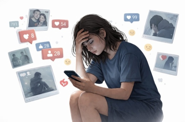 Di Balik Algoritma, Kesehatan Mental Terancam