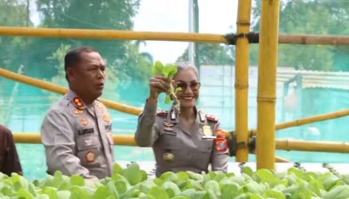 Kapolres Simalungun Semangati Warga Lapas Saat Panen Raya: “Jadikan Pengalaman Ini Bekal”