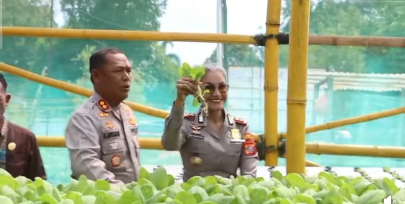 Kapolres Simalungun Semangati Warga Lapas Saat Panen Raya: “Jadikan Pengalaman Ini Bekal”