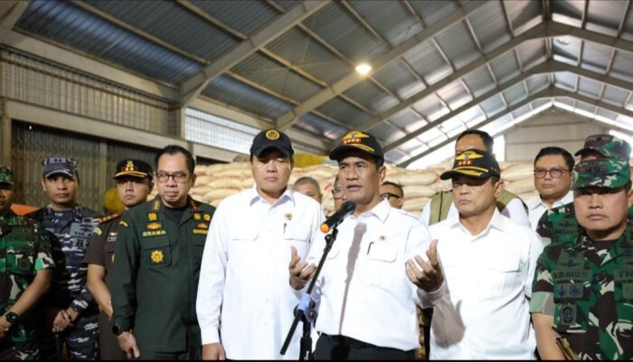 Mentan Amran Temukan 1.000 Ton Beras Diduga Ilegal, Minta Diusut Tuntas