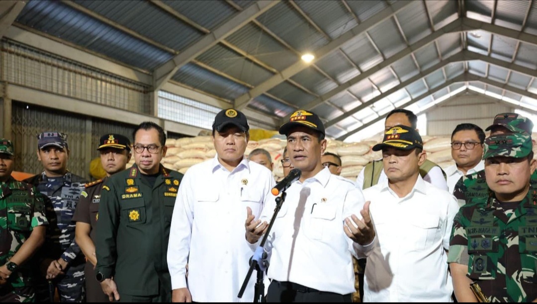 Mentan Amran Temukan 1.000 Ton Beras Diduga Ilegal, Minta Diusut Tuntas
