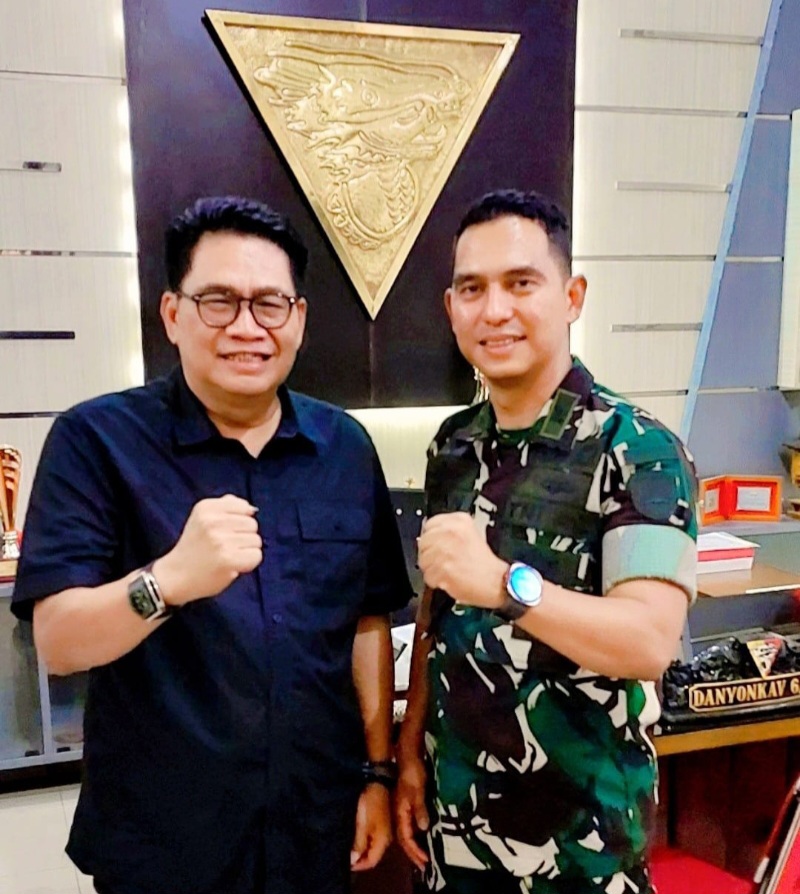 Letkol Kav Adzan: Yonkav 6/NK Tegak Lurus Di Bawah Kodam I/BB, Narkoba Musuh Bersama