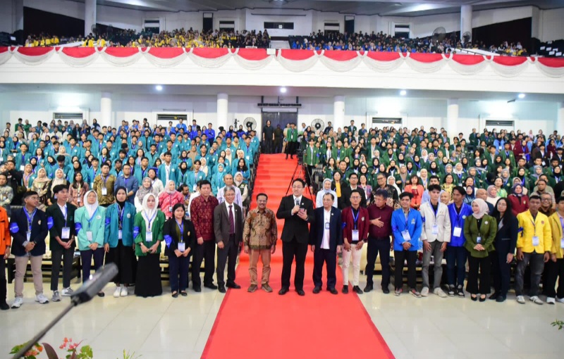 Unimed Tuan Rumah Pelepasan 10.000 Mahasiswa Relawan Bencana Sumatera