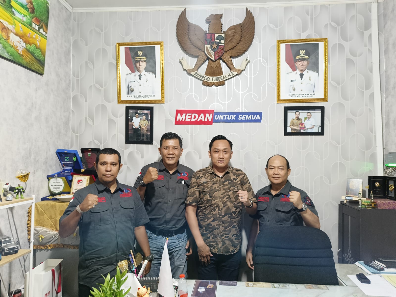 Pengkot Persambi Paparkan Program Pembinaan Ke KONI Medan