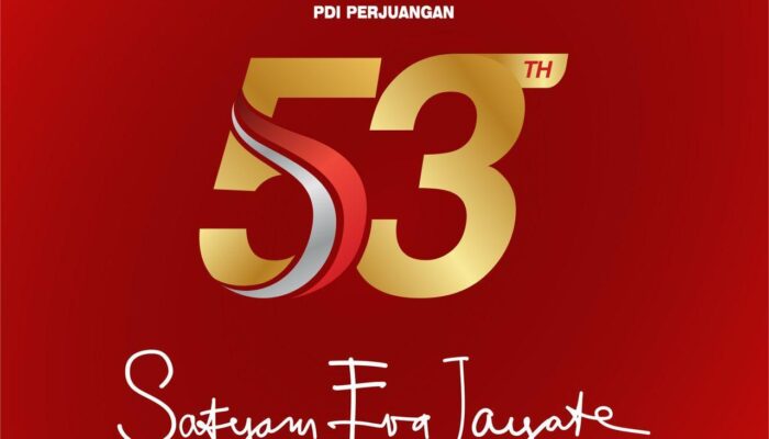 PDIP Rayakan HUT Ke-53 Dan Rakernas Di Ancol, Jakarta