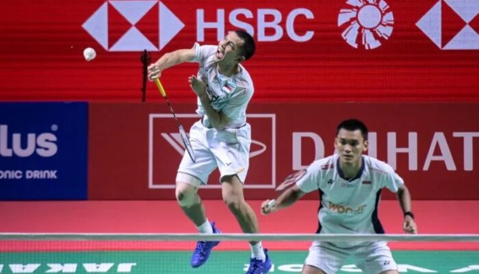Jadwal 8 Besar Indonesia Masters: Raymond/Joaquin vs Fajar/Fikri