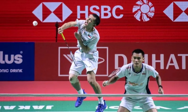 Jadwal 8 Besar Indonesia Masters: Raymond/Joaquin vs Fajar/Fikri