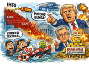 IHSG Kembali Melemah Setelah Dibuka Menguat, Pasar Alami Koreksi Teknikal