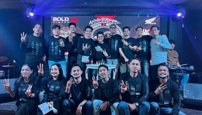 Penuh Kebersamaan, CBR Riders Medan Rayakan Anniversary Ke-3