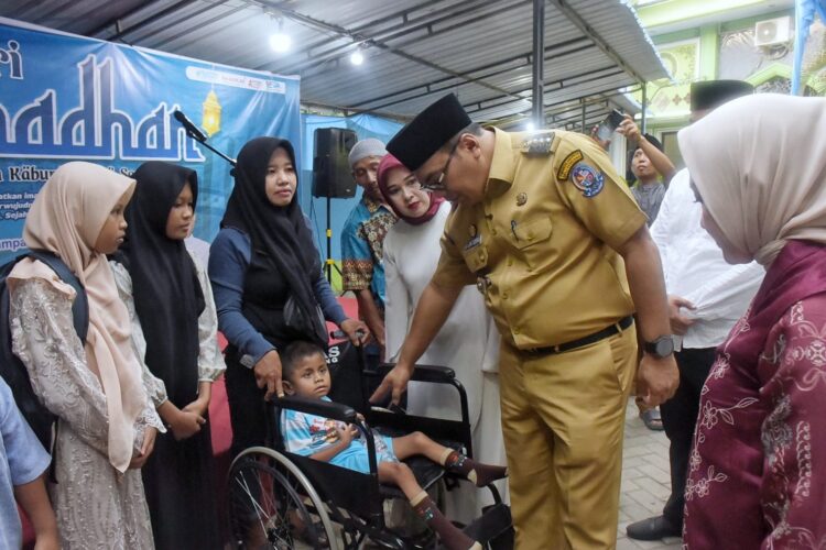 Bupati Deliserdang Pimpin Safari Ramadan di Kecamatan Hamparan Perak