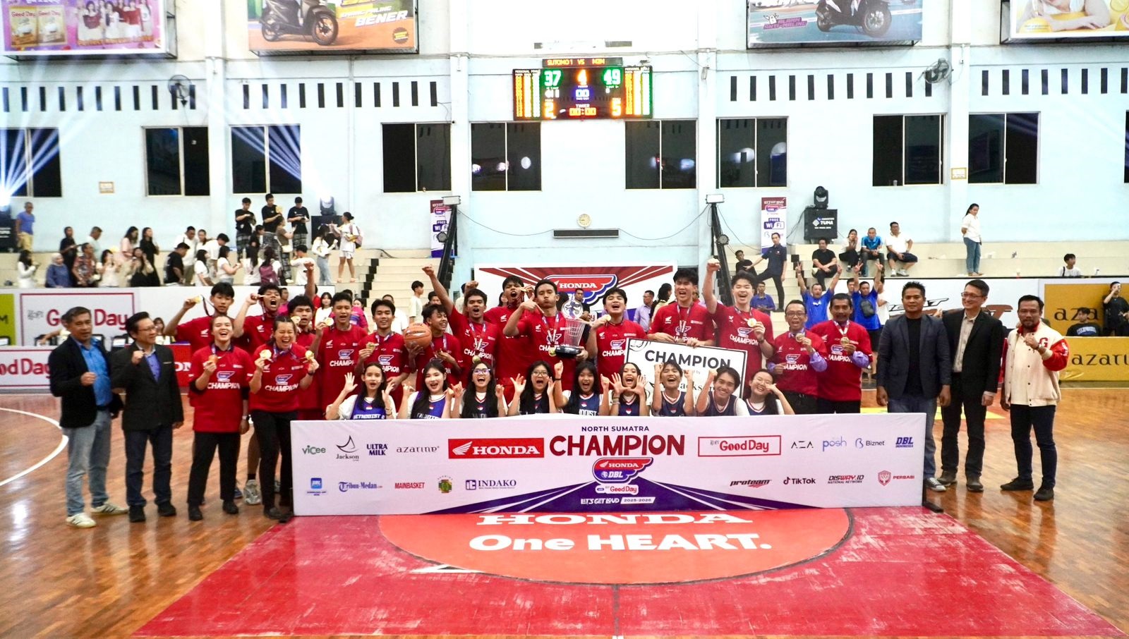 SMA Methodist 2 Medan Borong Gelar Juara Honda DBL Nort Sumatera Series 2026