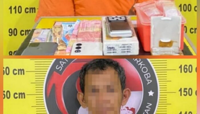 Sembunyi Di Kamar Mandi, Oknum Pengecer Sabu Paluta Ditangkap Polisi