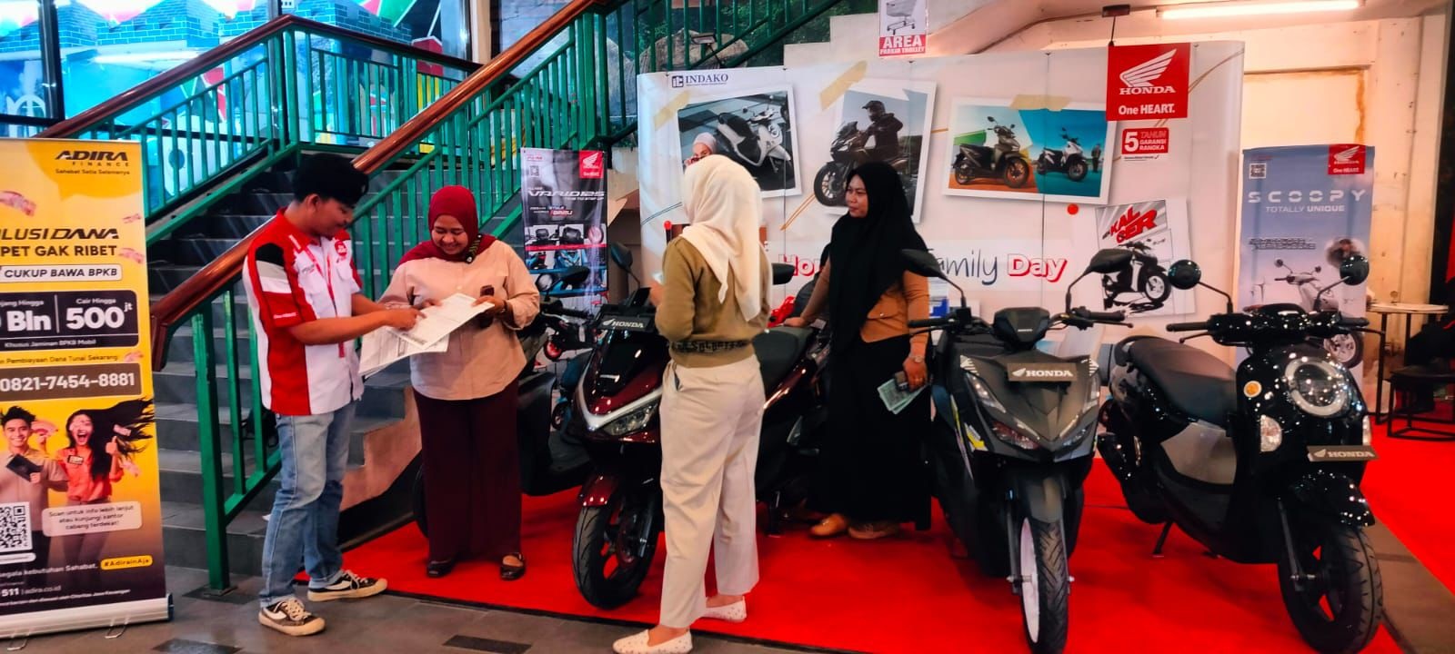 Honda AT Family Day Sapa Pecinta Skutik Di Rantauprapat Dan Kisaran