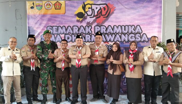 Puluhan Gugus Depan Ramaikan Semarak Pramuka SMA Dharmawangsa Medan 2026