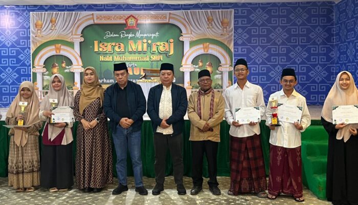Peringatan Isra Mi’raj di Pesantren Darul Mursyid Warnai Lomba Pidato Inspiratif