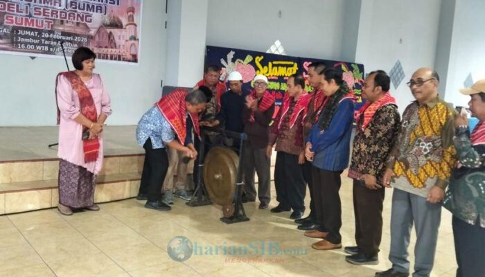 Anak Muda Delitua Satukan Umat Beragama Lewat Gendang Guro-guro Aron Dan Buka Puasa Bersama