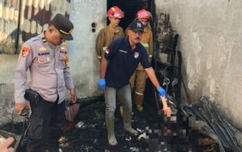 Kebakaran Di Tebingtinggi: Dua Rumah Hangus, Satu Warga Meninggal