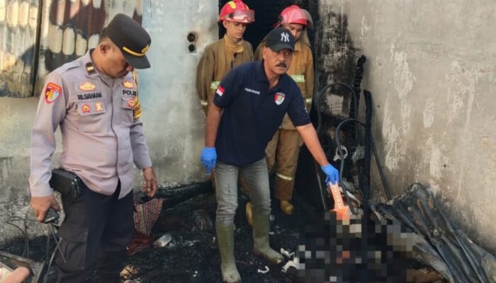 Kebakaran Di Tebingtinggi: Dua Rumah Hangus, Satu Warga Meninggal