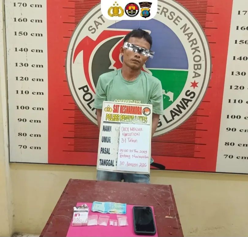 Polres Palas Ungkap Kasus Narkoba, Satu Pelaku Diamankan