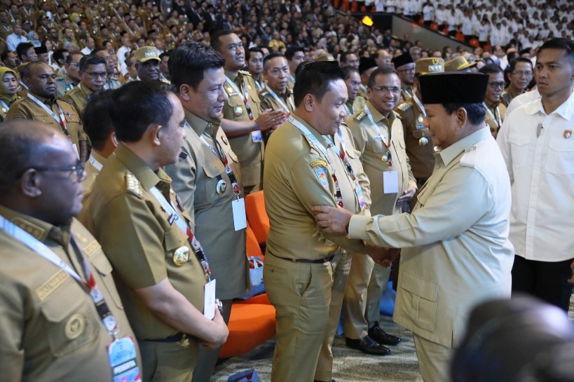 Bupati Humbang Hasundutan Hadiri Rakornas Pusat-Daerah Di Bogor