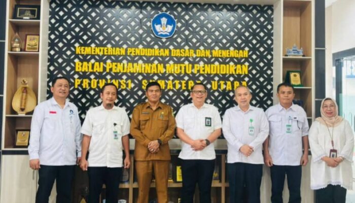 Dinas Pendidikan Padanglawas Silaturahmi Dengan BPMP Sumut