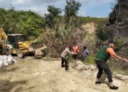 Bupati Dairi Instruksikan Tangani Longsor Jalan Parbuluan III