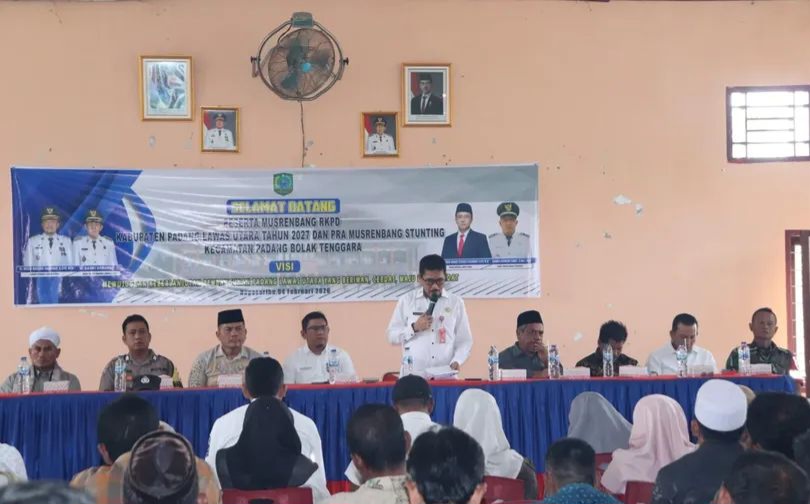 Padang Bolak Tenggara Gelar Musrenbang RKPD 2027 Dan Pra Musrenbang Stunting