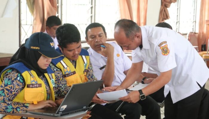 Ditjen Prasarana Strategis Kemen PU Survei Lokasi Sekolah Rakyat Di Sitinjo