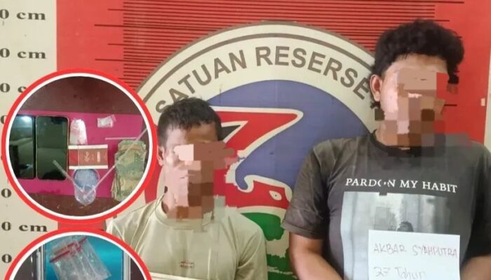 Polres Palas Amankan 4 Klip Sabu Dan 2 Pelaku