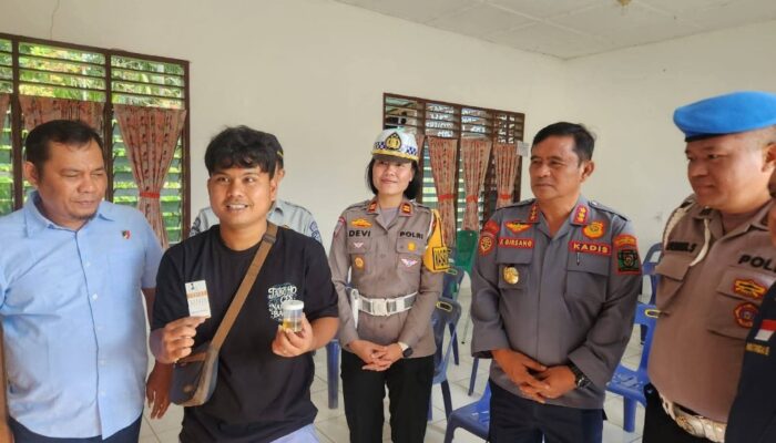 30 Pengemudi Angkutan Umum Simalungun Lulus Tes Urine Ops Toba 2026