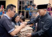 Bupati Simalungun Tinjau Lokasi Kebakaran Di Dolok Panribuan