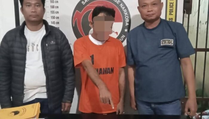 Polisi Tangkap Pria Diduga Jual Beli Sabu Di Pamatang Simalungun